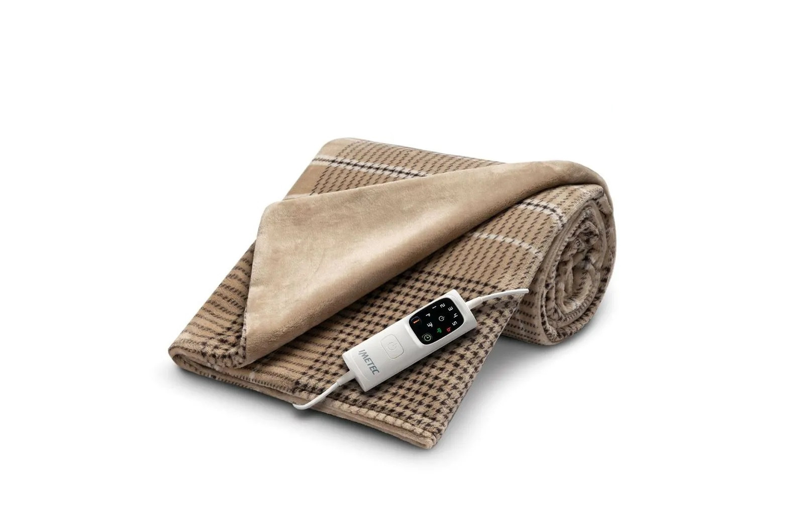 Imetec CaldoPlaid Adapto Elegance 16936 Plaid Riscaldabile 180x140CM 6 Temp.