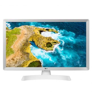 LG 24TQ510SWZ White Smart TV Monitor 23.6 Pollici HD WebOS