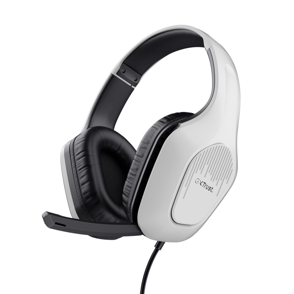 TrustG XT 415 Zirox Bianche Cuffie Gaming Over Ear con Microfono