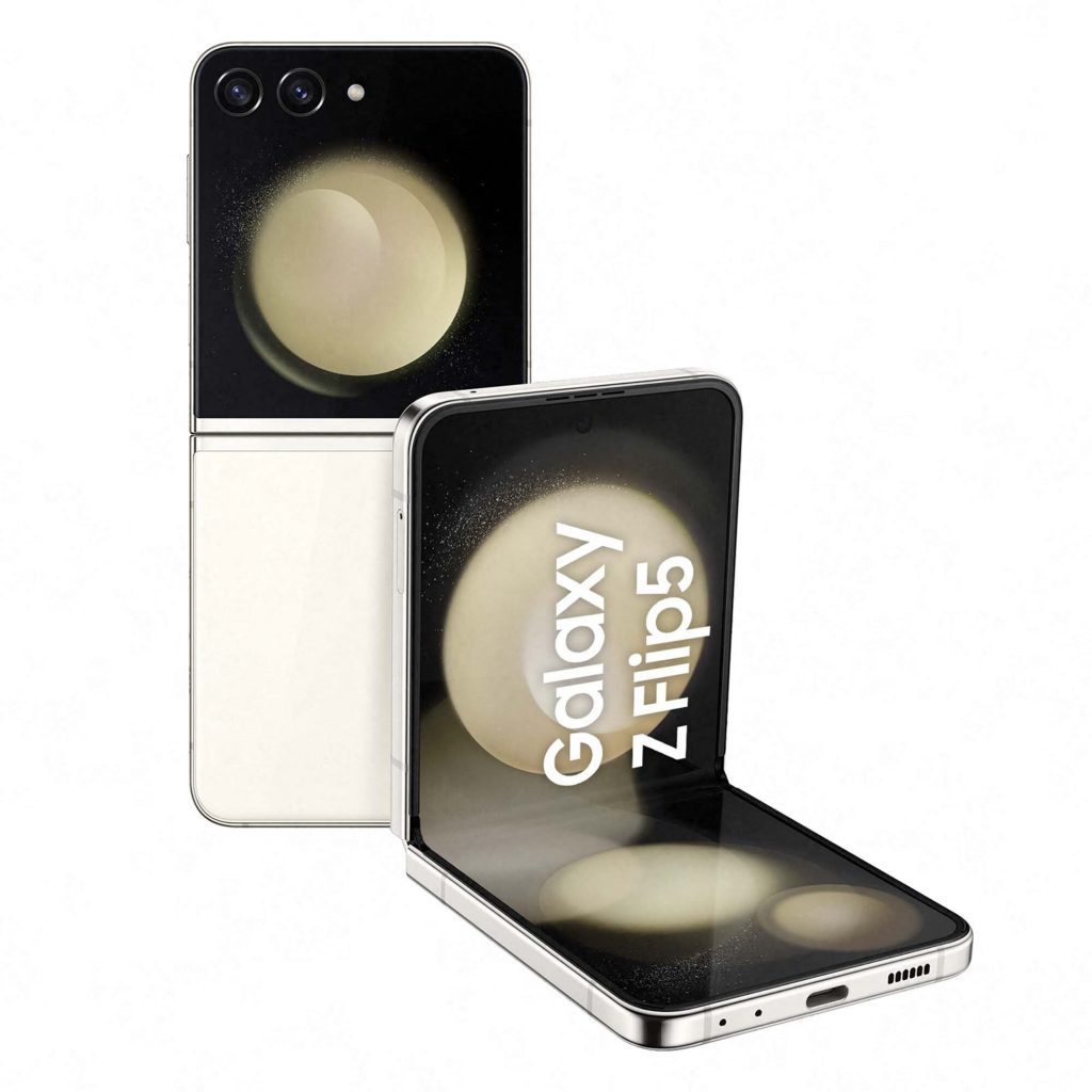 Samsung Galaxy Z Flip5 SM F731B ZEDGE UE Smartphone 6.7 Pollici 8Gb 256Gb Cream
