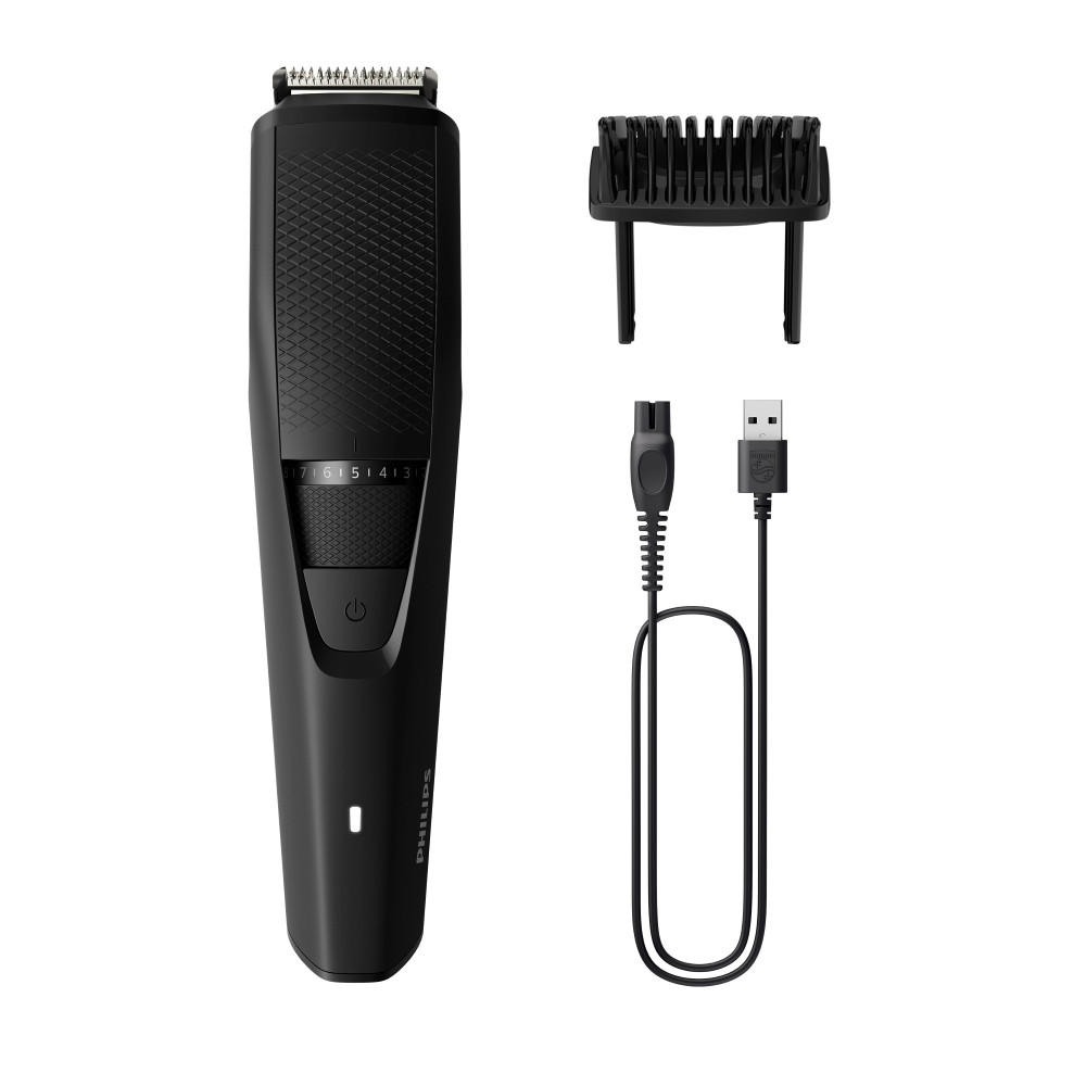 Philips Beardtrimmer series 3000 Regola Barba 0.5MM Ricaricabile