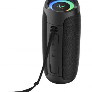 Majestic Flash Nero Mini Speaker Ricaricabile 14W con Illuminazione