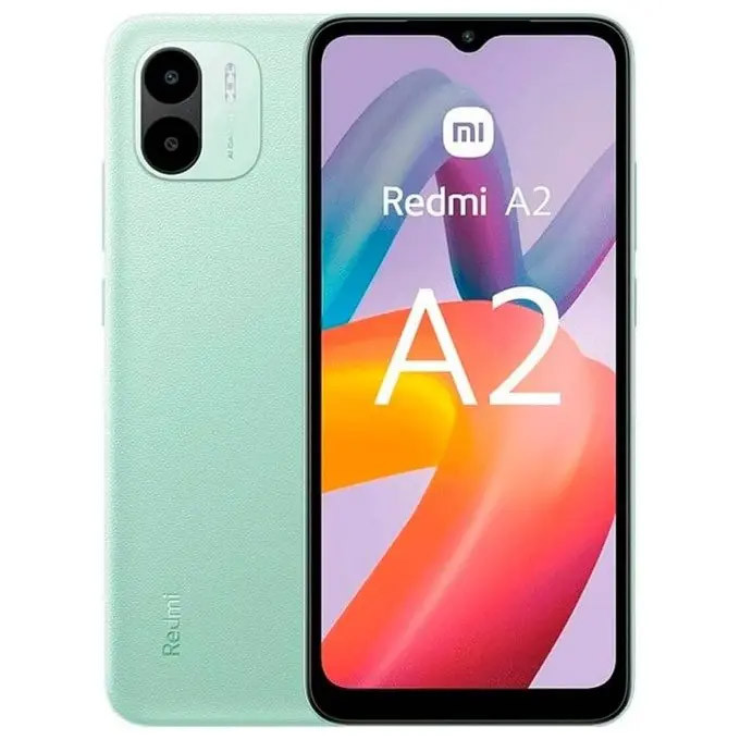 Xiaomi Redmi A2 Light Green Smartphone 6.52 Pollici HD 3 GB 64GB