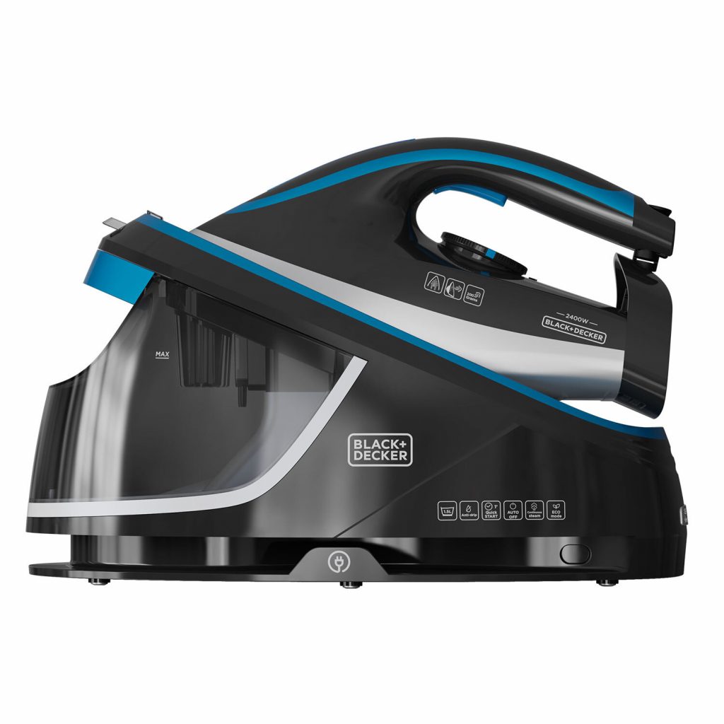 Black Decker BXSS2401E Ferro da Stiro Carica Continua 2200W
