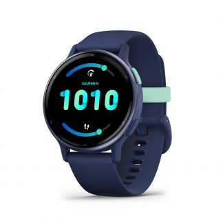 Garmin Vivoactive 5 Navy Smartwatch GPS Wi-Fi Cinturino in Silicone