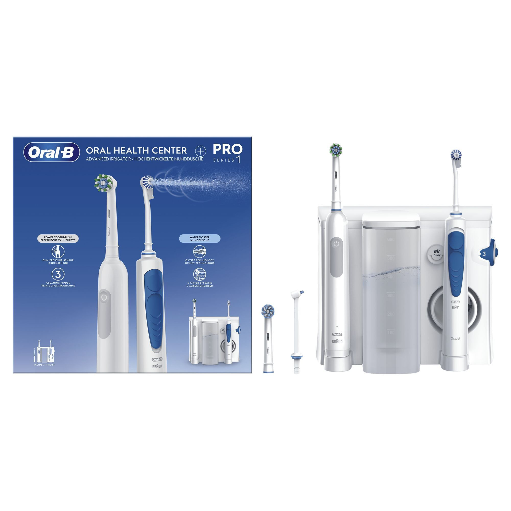 Oral-b Oral Center Pro1 Spazzolino Idropulsore Elettrico