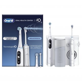 Oral-B Oral Center iO 6 Kit Spazzolino Elettrico con Idropulsore Oxyjet