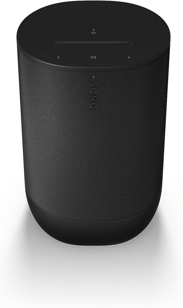 Sonos Move 2 Black Smart Speaker Wi-Fi con Controllo Vocale