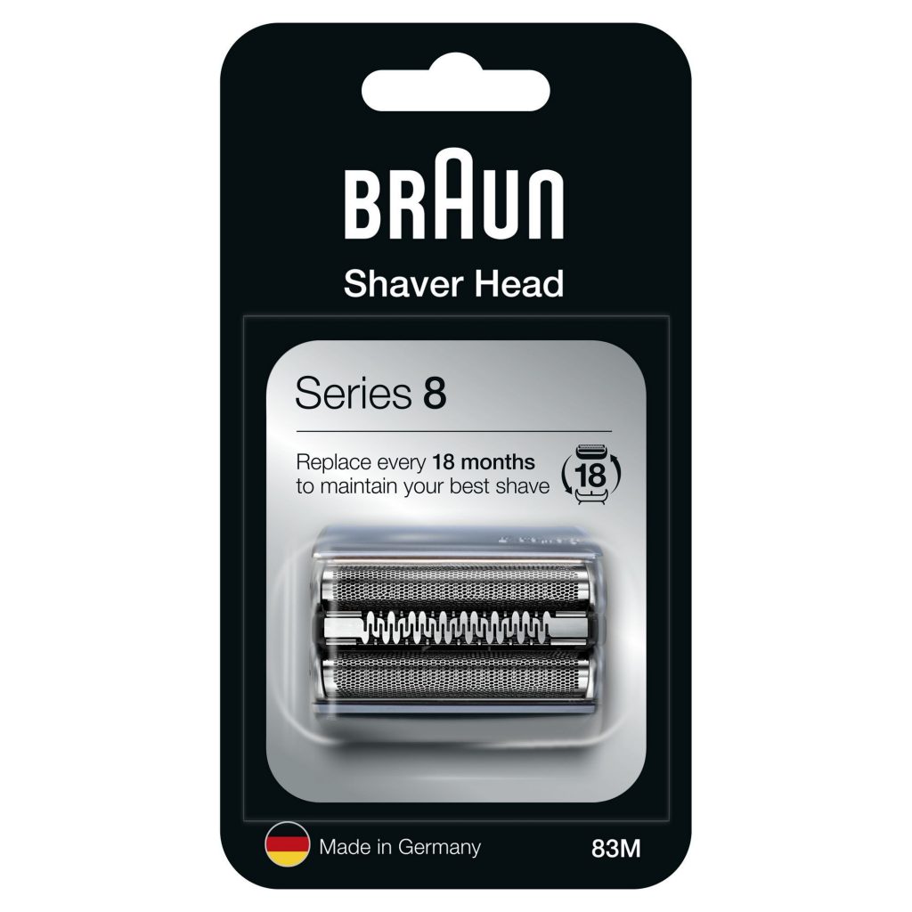 Braun 83M Testina di Ricambio per Rasoi Serie 8