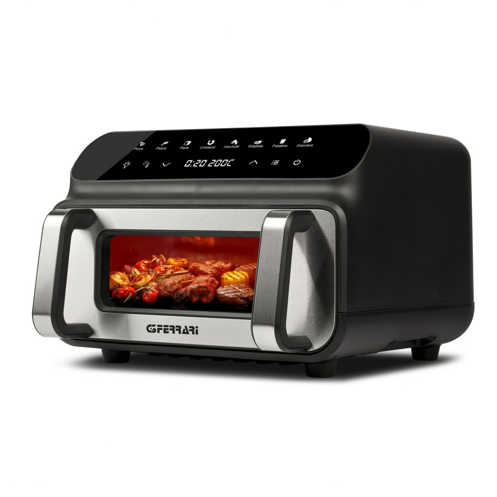 G3 Ferrari Friggisano BBQ Friggitrice Ad Aria 1700W 10 Litri