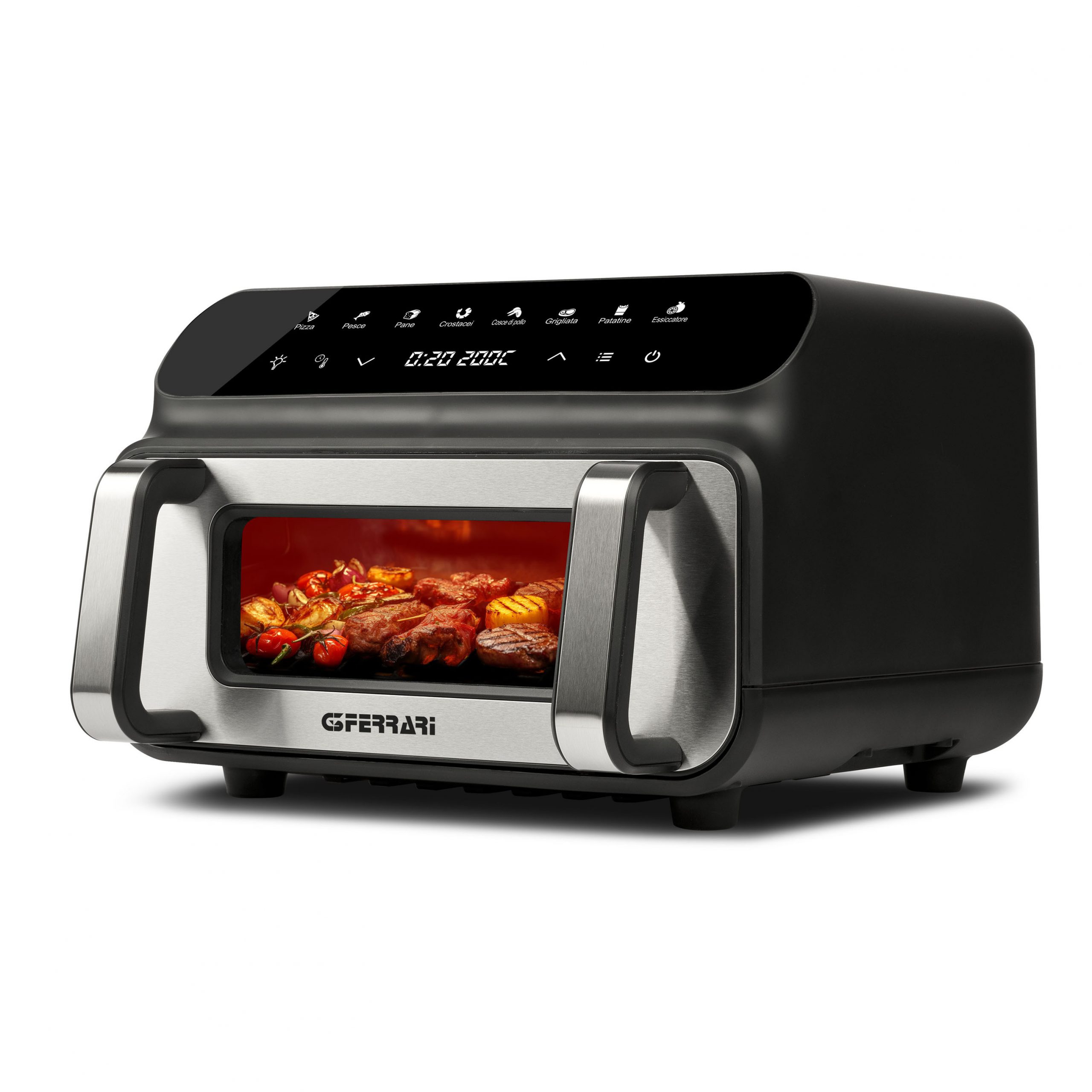 G3 Ferrari Friggisano BBQ Friggitrice Ad Aria 1700W 10 Litri