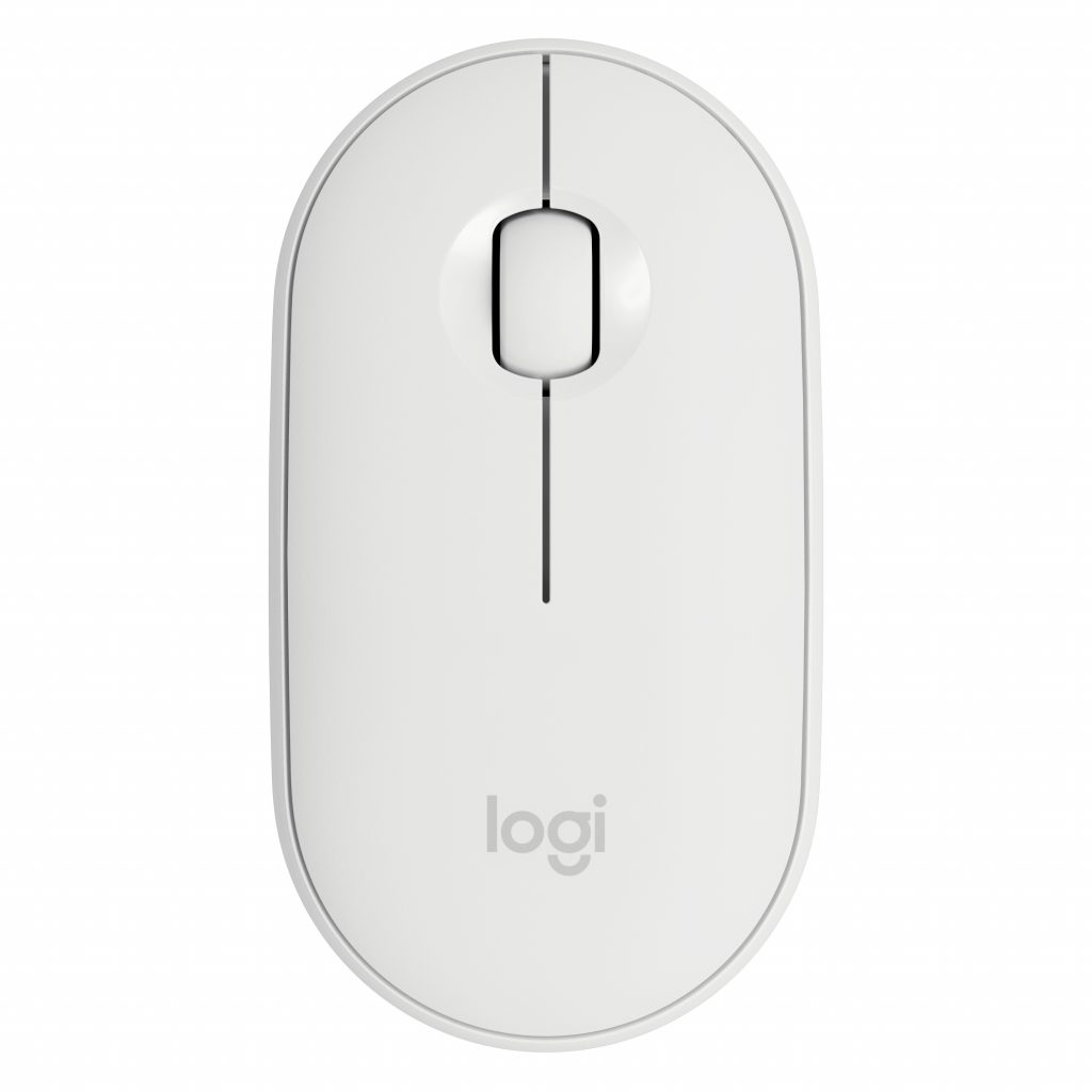 Logitech M350 Pebble Bianco Mouse Wireless