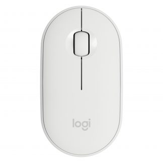 Logitech M350 Pebble Bianco Mouse Wireless
