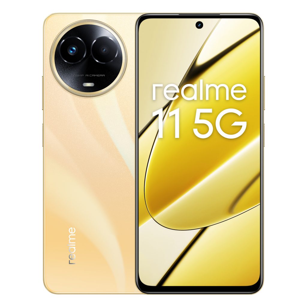 Realme R115 Glory Gold Smartphone 6.72 Pollici FHD 256GB 5G