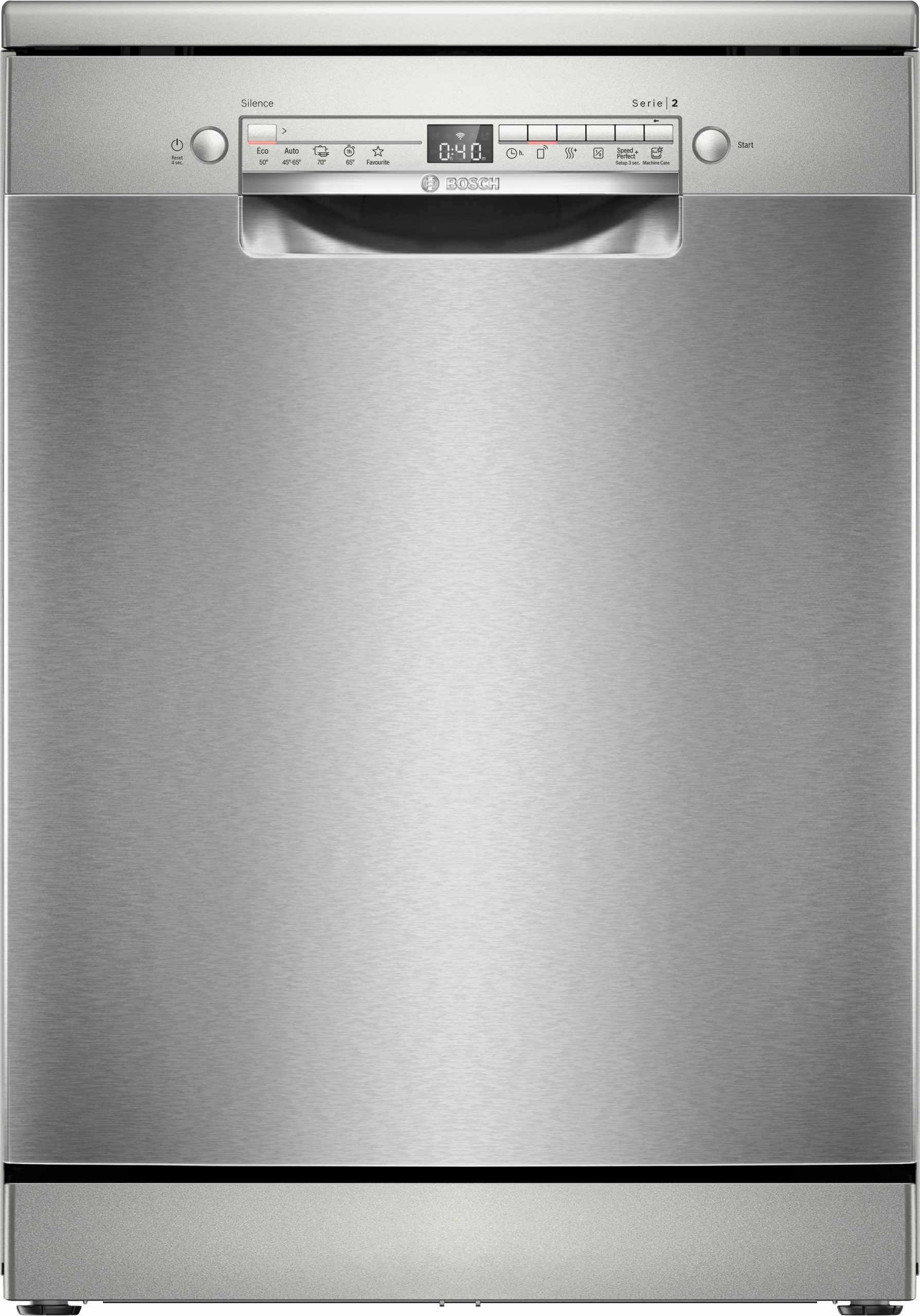 Bosch SMS2HTI02E Inox Lavastoviglie Libera Installazione 13 Coperti Wi-Fi
