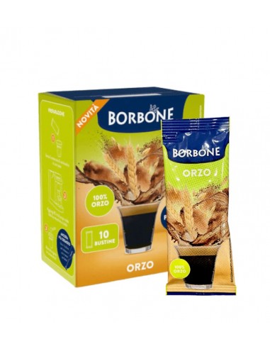 Caffe Borbone Stick Orzo Confezione 10 Bustine Preparato Solubile per Caffe Orzo