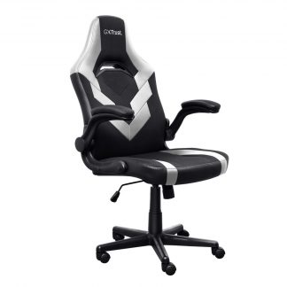 Trust GXT703 Riye White Sedia Gaming con Braccioli Design Ergonomico
