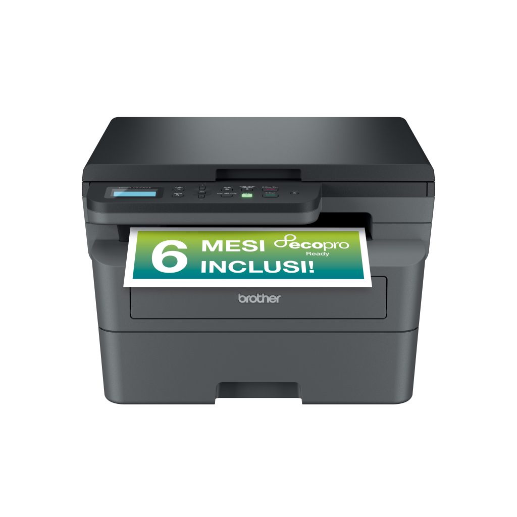 Brother DCPL2627DWE Stampante Multifunzione Laser Monocromatica 3 in 1 Wi-Fi