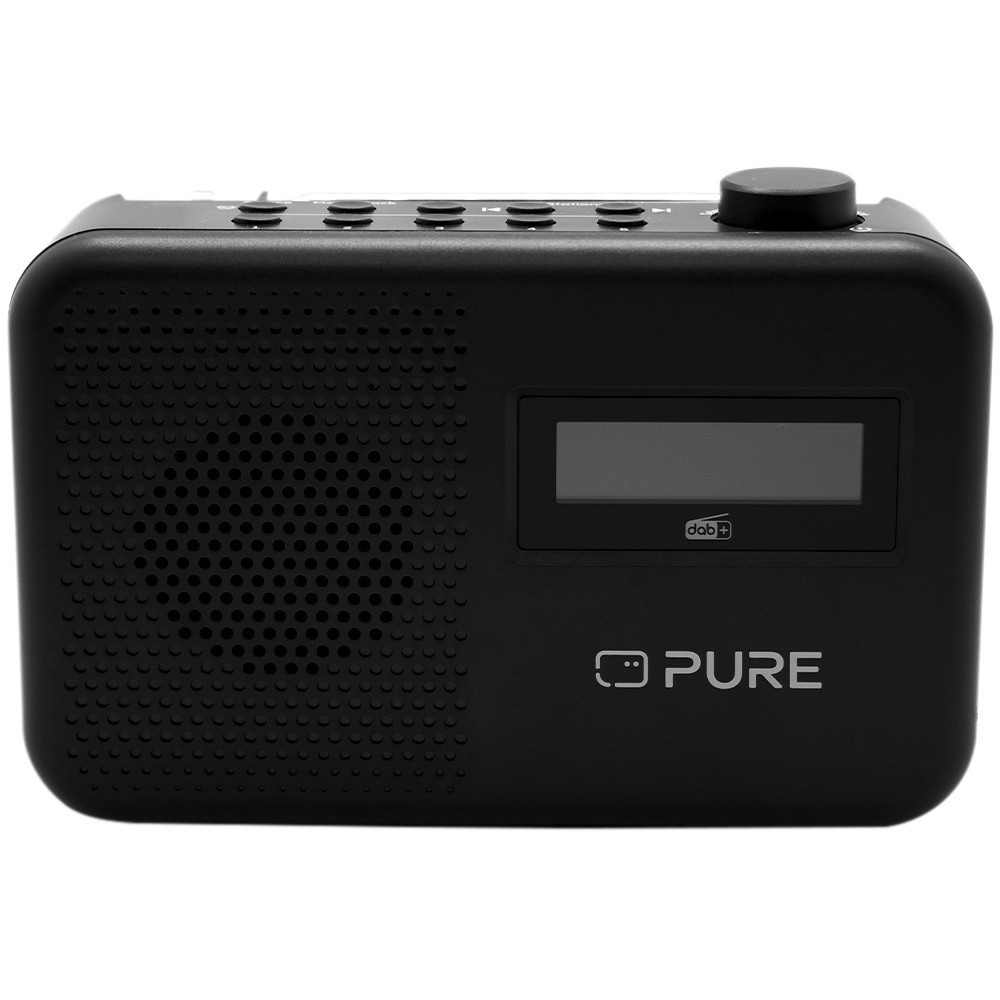 Pure Elan One 2 Nera Portatile Dab Plus con Bluetooth
