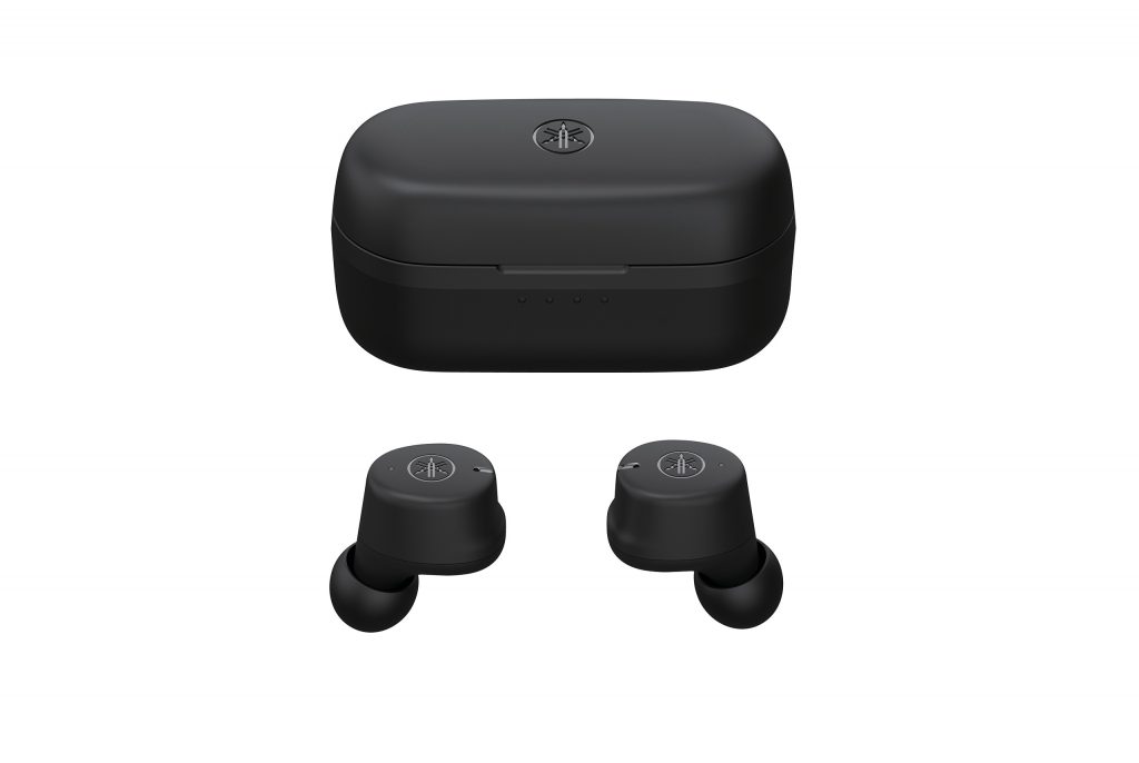 Yamaha TW-E3C Black Cuffie Auricolari Bluetooth TWS con Base di Ricarica