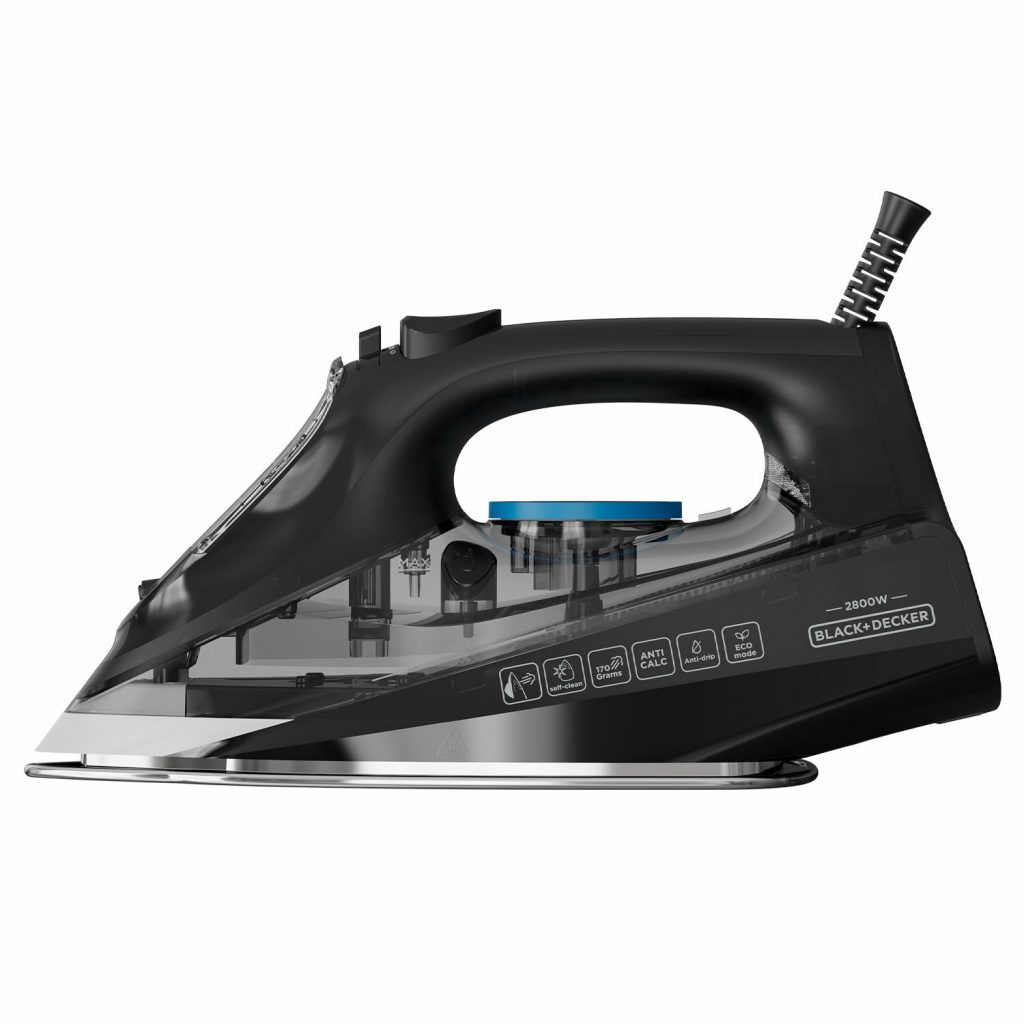 Black Decker BXIR2805E Ferro da Stiro a Vapore 2800W