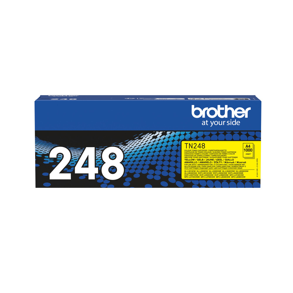 Brother TN248Y Toner Originale Giallo Resa 1000 Pagine