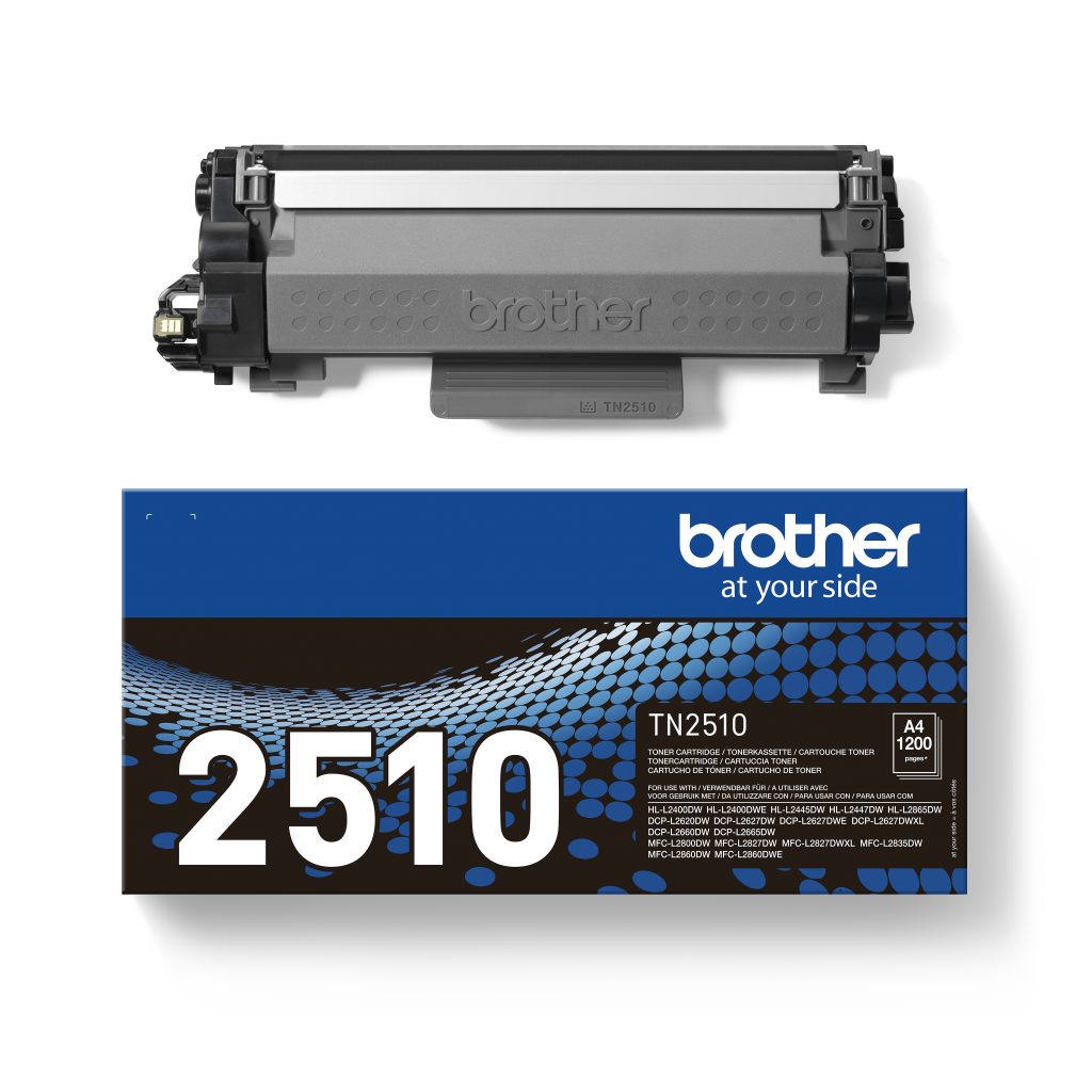 Brother TN2510 Toner Nero Resa 1200 Pagine Originale