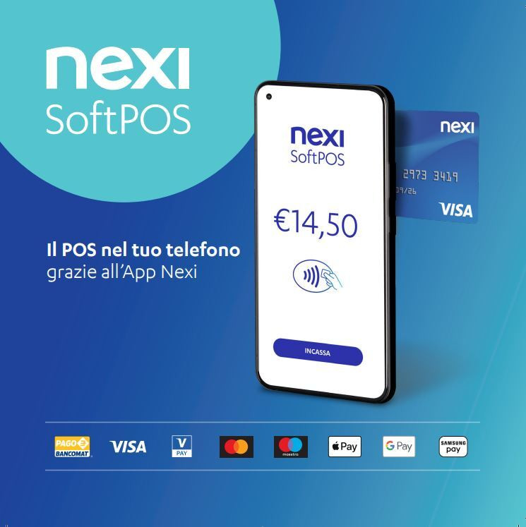 Nexi SoftPOS Applicazione per Trasformare lo Smartphone in Pos Utility