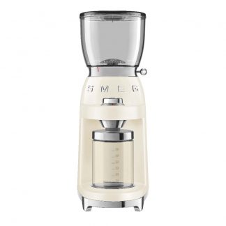 Smeg CGF11CREU Crema Macinacaffe Elettrico 150W Contenitore Chicchi da 350GR
