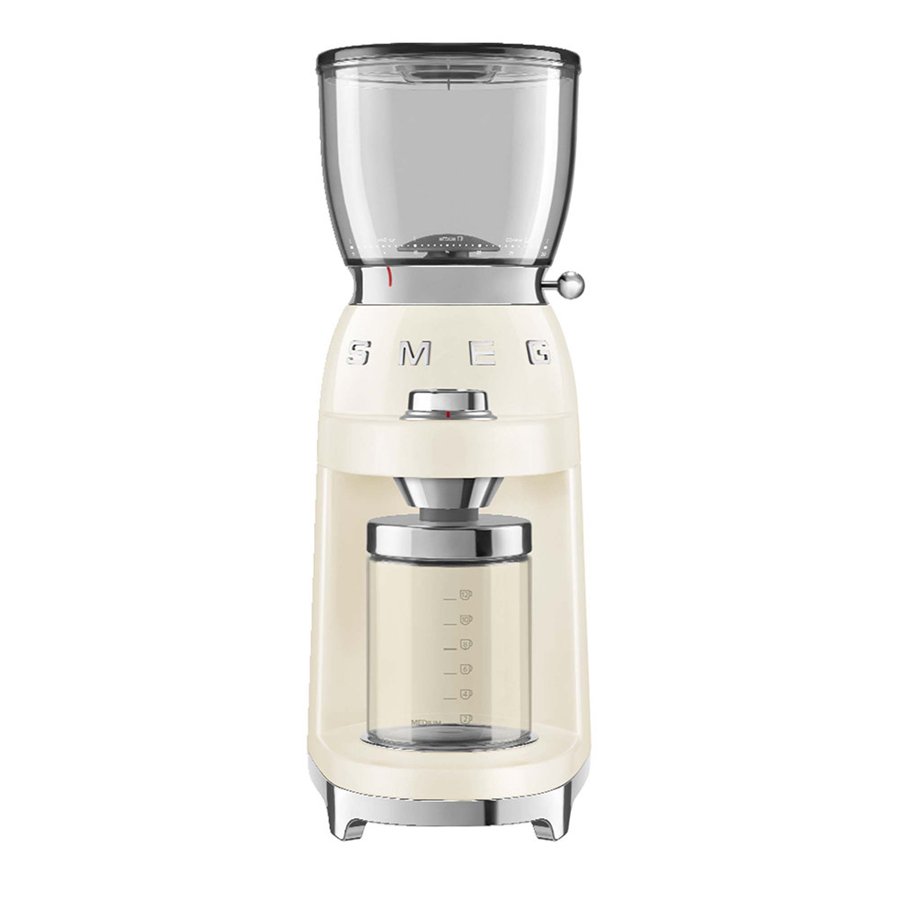 Smeg CGF11CREU Crema Macinacaffe Elettrico 150W Contenitore Chicchi da 350GR