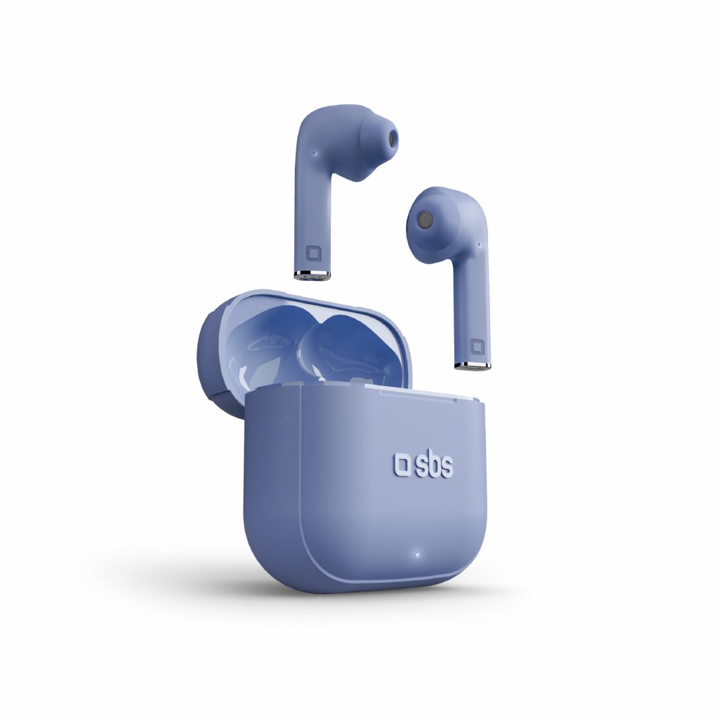 SBS Beat Free Azzurro Auricolari True Wireless Stereo con Comandi Touch
