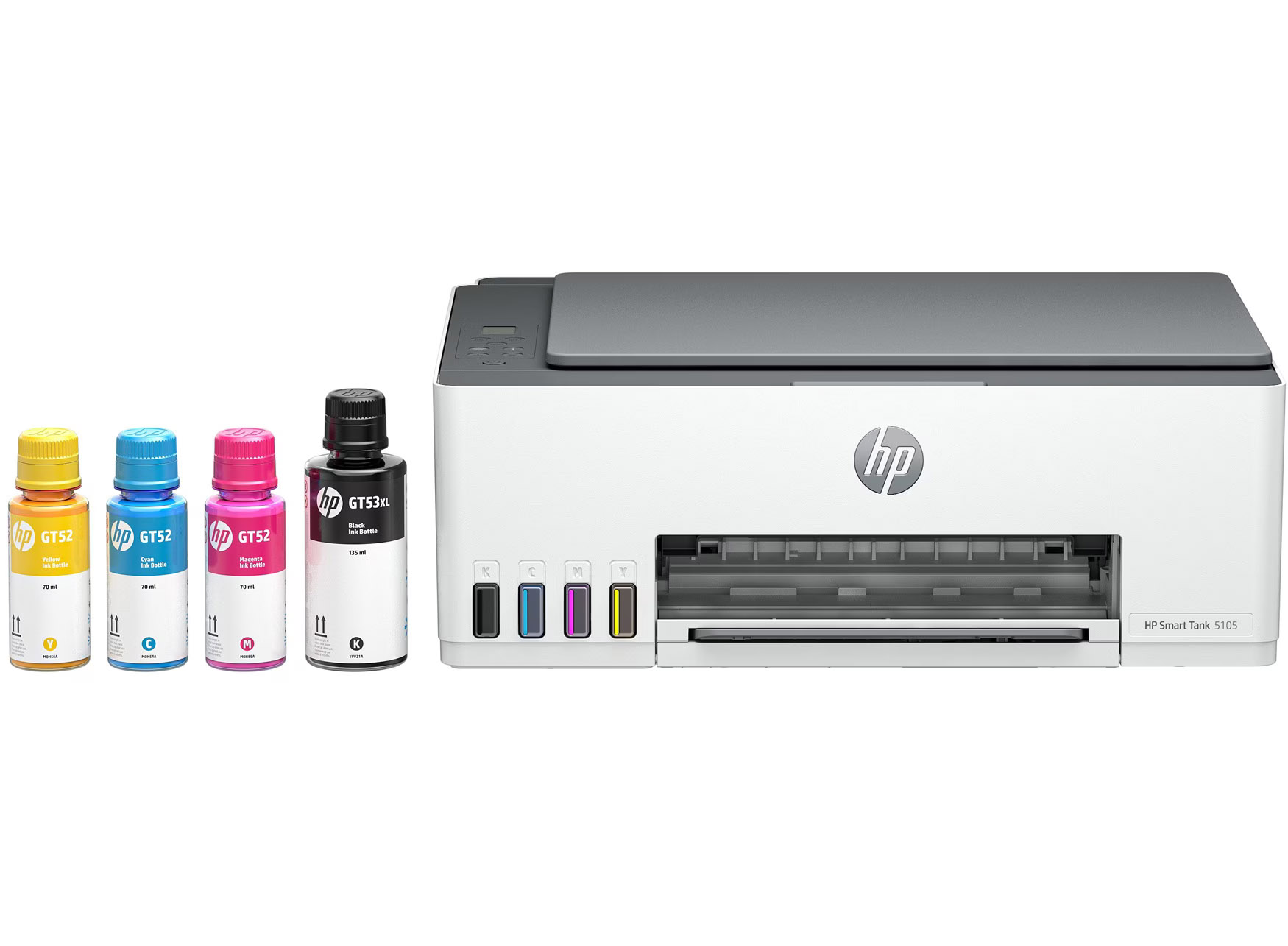 HP Smart Tank 5105 Stampante Multifunzione Inkjet 4 Serbatoi Inchiostro Wi-Fi