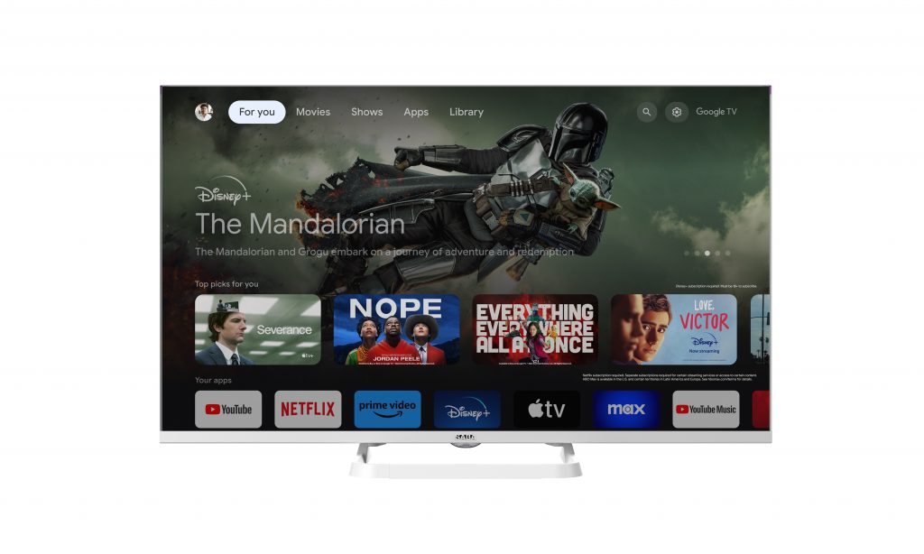 Saba SA32W79GTV Bianco Smart TV LED 32 Pollici HD Ready Google TV