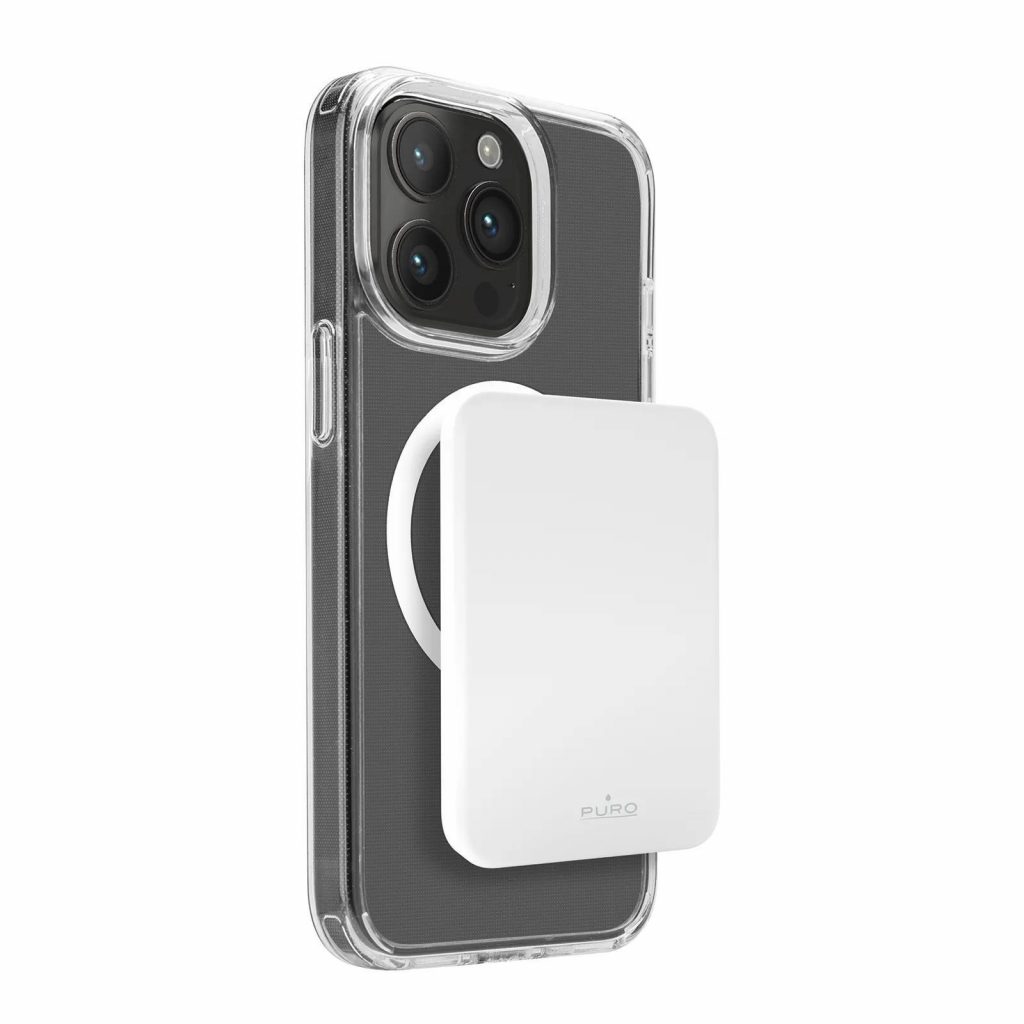 Puro PUFCBB40P2MAGWHI Powerbank 4200 mAh Compatibile MagSafe