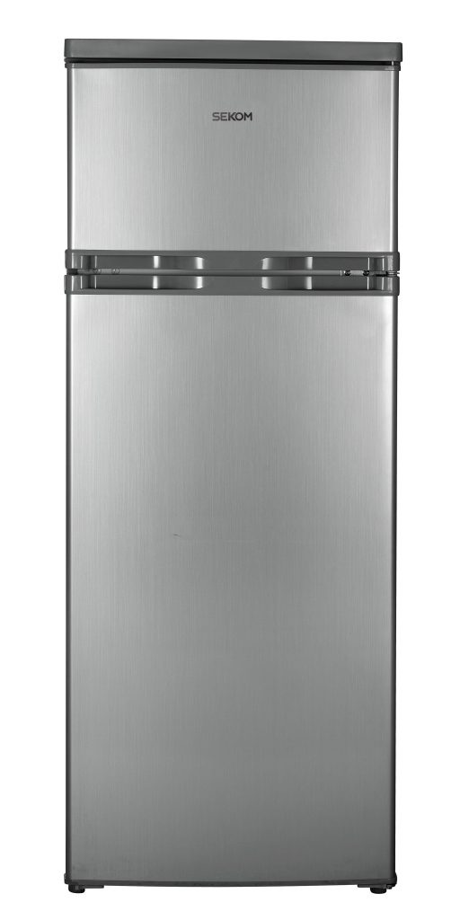 Sekom SHDP28NSM1XE0 Inox Frigo Doppia Porta 206 Litri Statico
