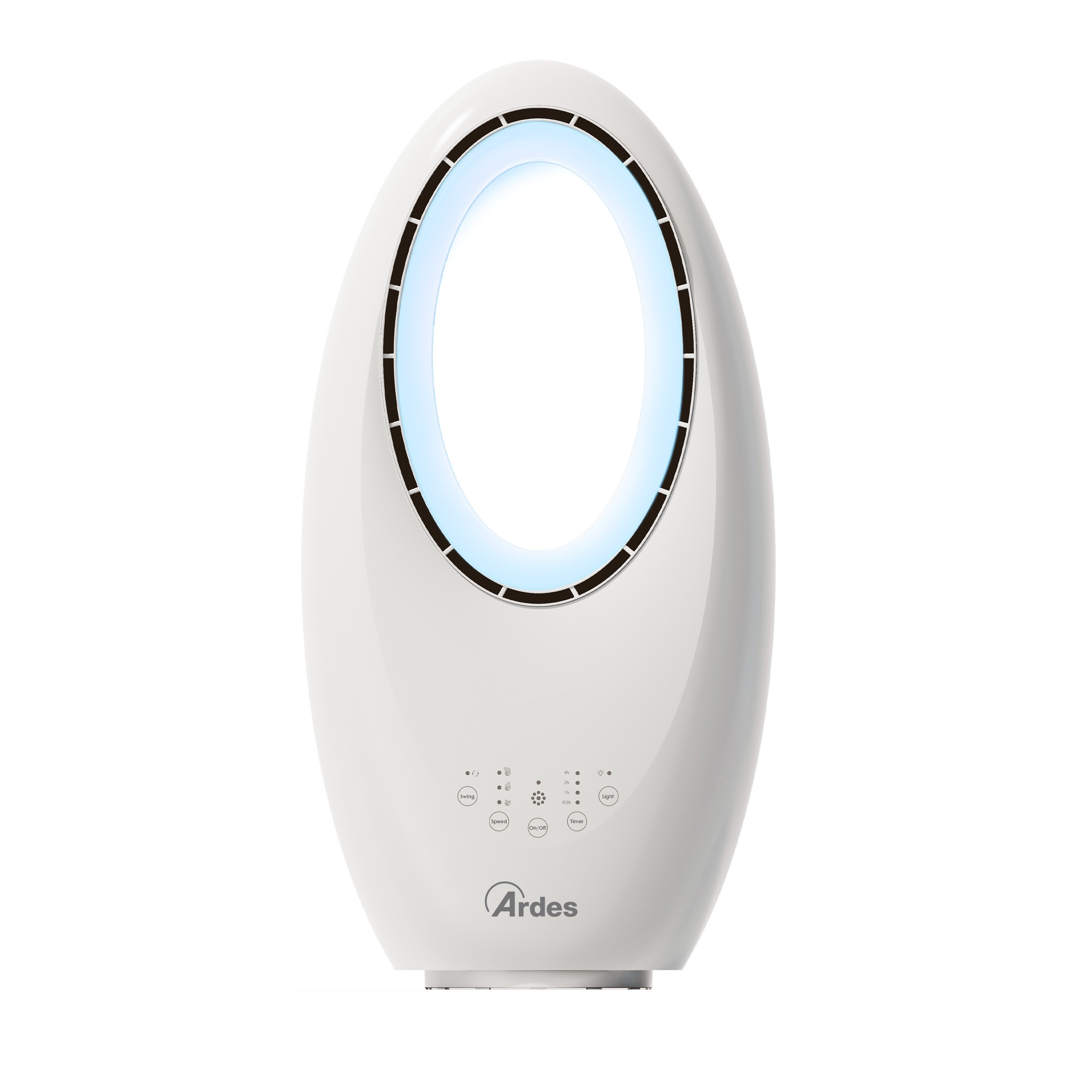 Ardes Muna Bladeless W Ventilatore da Tavolo Senza Pale 50W