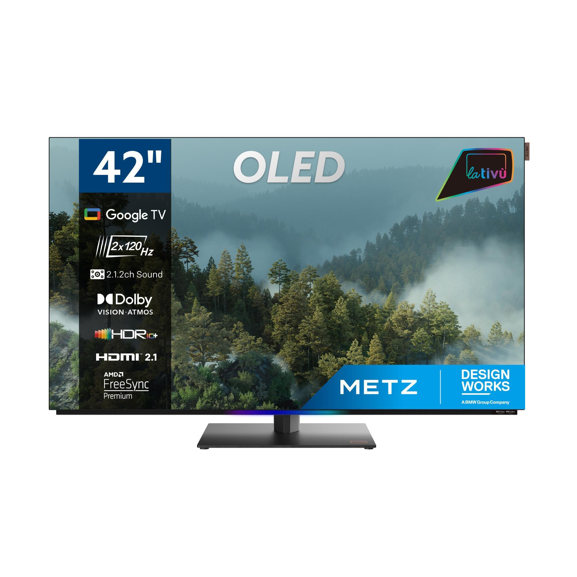 Metz 42MOD9500Z Smart TV Oled 42 Pollici HD 4K Google Tv