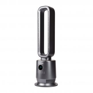 G3 Ferrari Wind Mastro Nero Ventilatore a Torre 50W 3 Velocita Senza Pale