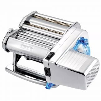 Imperia iPasta Metal Macchina per Pasta con Motore per Tagliatelle e Fattuccine