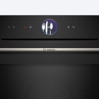 Bosch HMG7764B1 Nero Forno da Incasso Multifunzione 60CM 71 Litri con Microonde