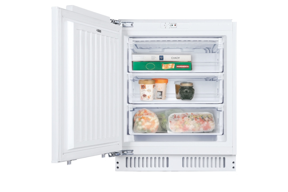 Candy CUS68EW Congelatore da Incasso Sottopiano 95 Litri Alto 82CM