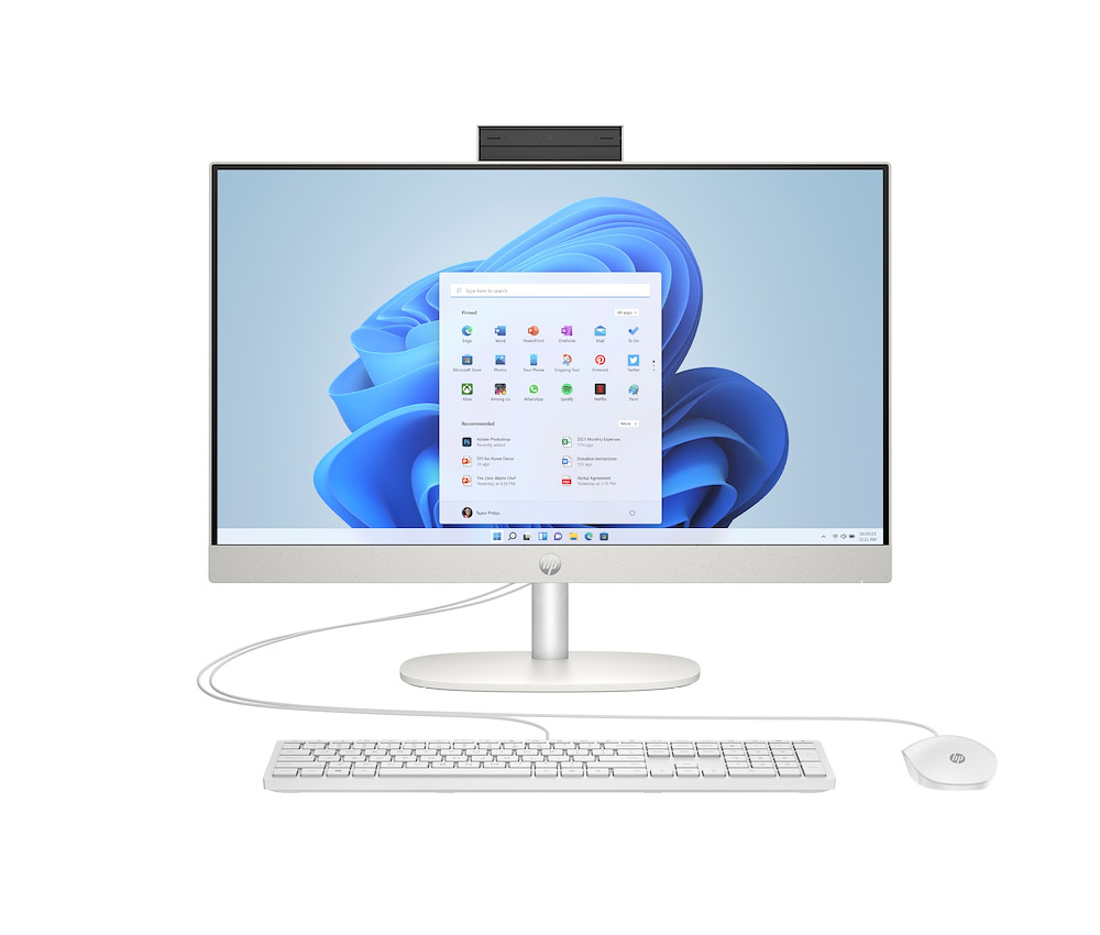 HP 24CR0044NL PC Desktop All In One 23.8 Pollici FHD I3-1315u 8GB SSD 512GB