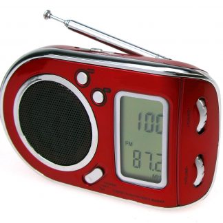 Majestic RT21M Rosso Radio Portatile Multibanda AM-FM-SW