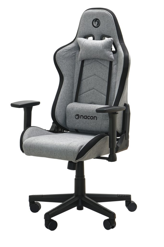 Nacon PCCH675RGB Sedia Gaming in Tessuto Reclinabile con Illuminazione RGB