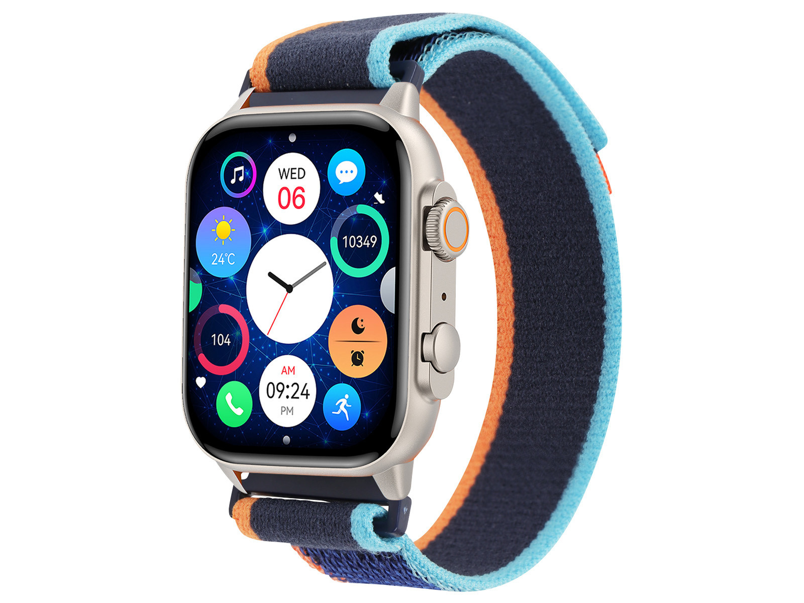 Trevi T-Fit 430 A Silver Smartwatch 1.95 Pollici Amoled
