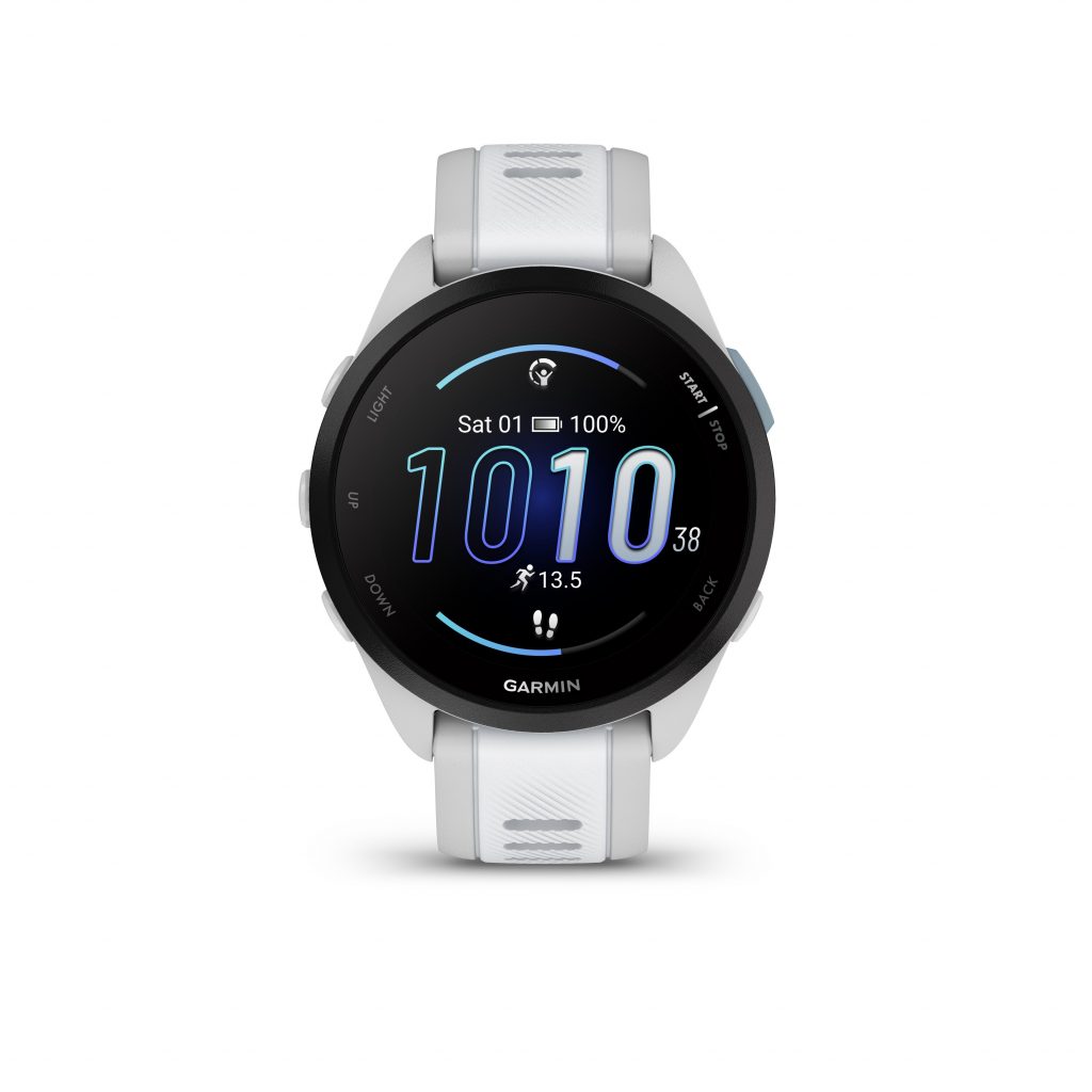 Garmin Forerunner 165 White Smartwatch 1.2 Pollici con Rilevamento Battito
