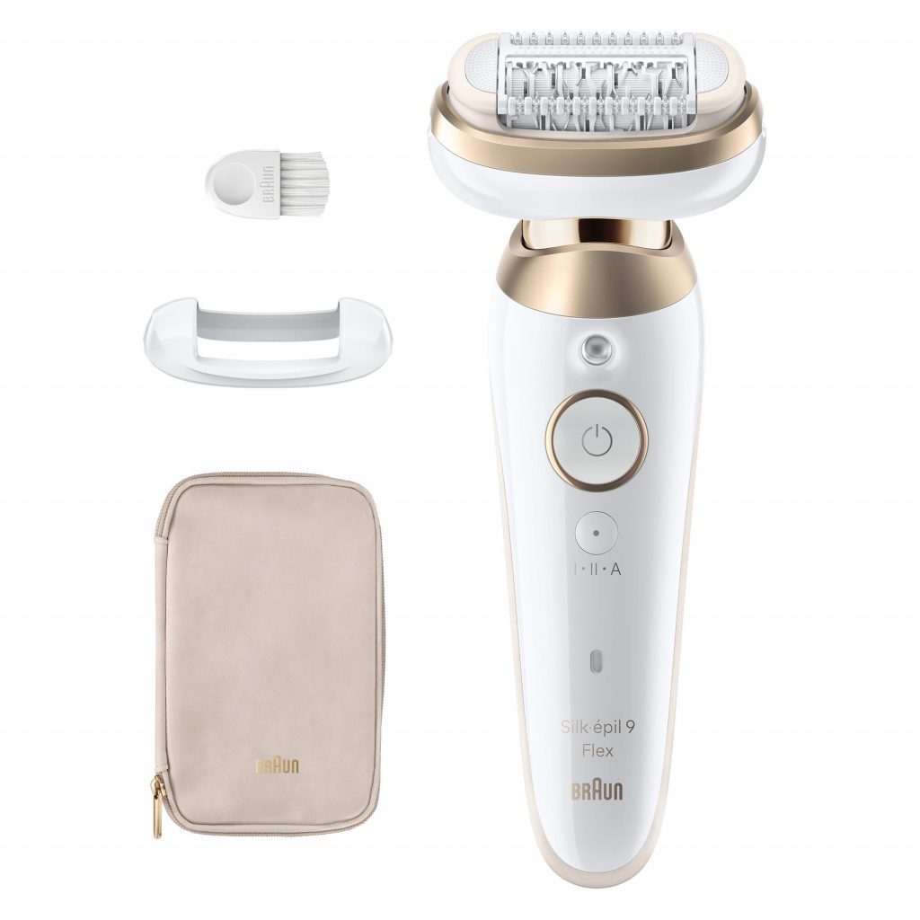 Braun Silk-epil 9 Flex SES9011 Epilatore Ricaricabile Wet and Dry con Accessori