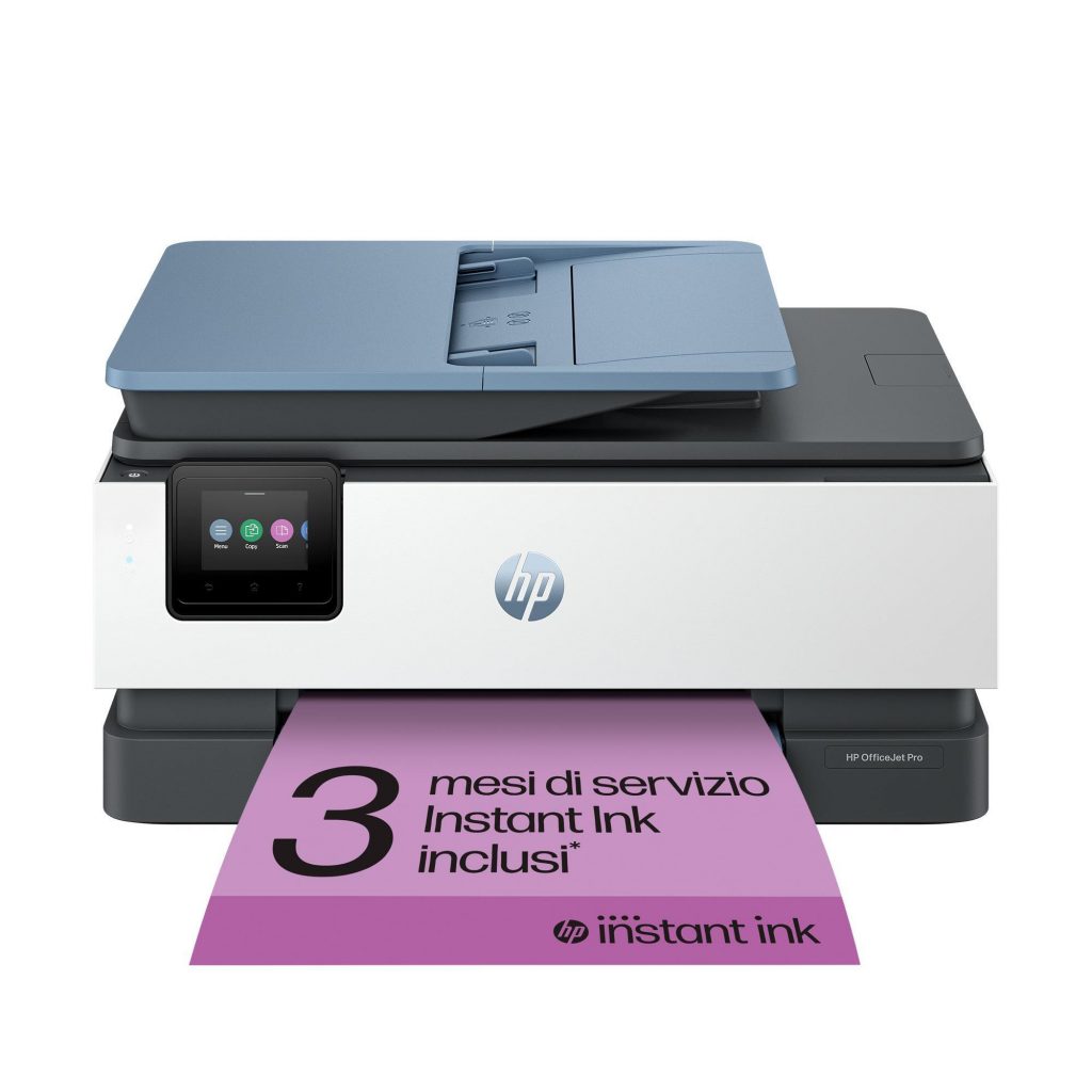 HP OfficeJet Pro 8125E Stampante Multifunzione Inkjet a Colori Wi-Fi 4 Cartucce