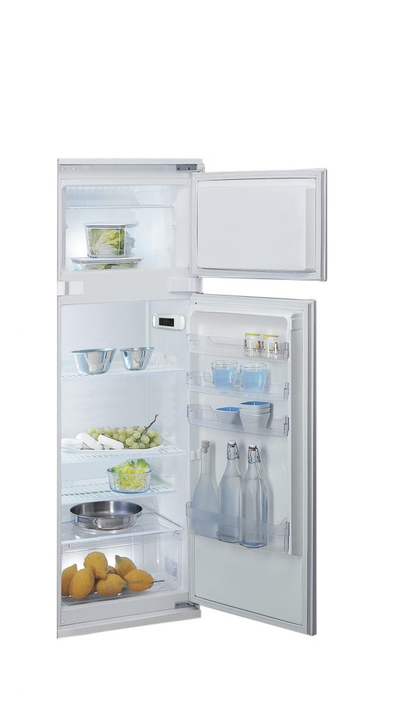 Indesit T16A1DI2 Frigorifero Doppia Porta da Incasso 239LT Alto 157CM Statico