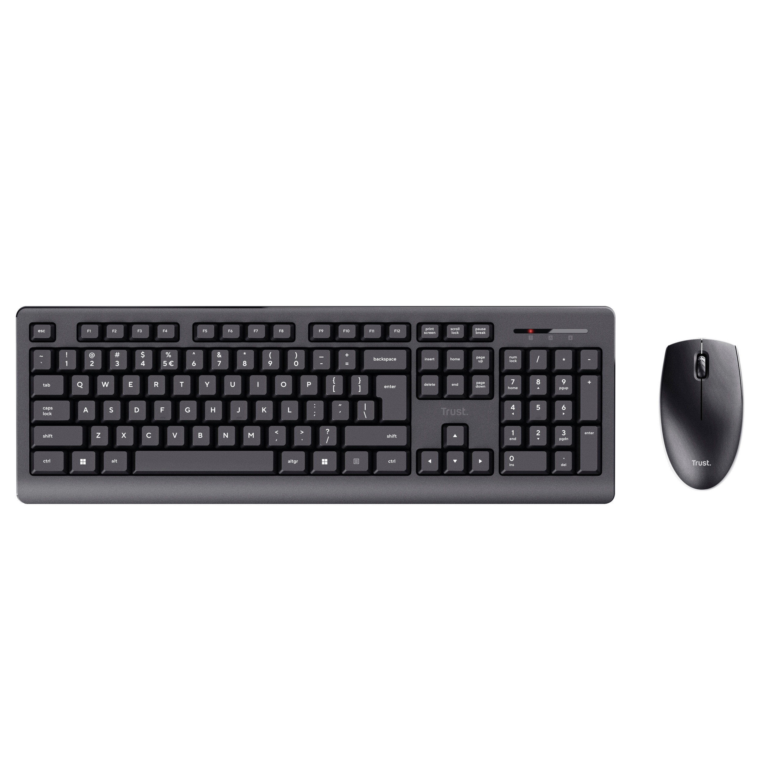 Trust Primo Kit Tastiera e Mouse Wireless